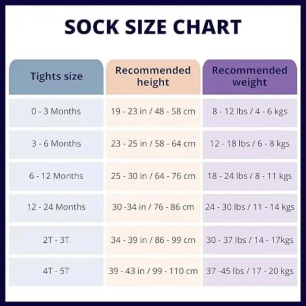 Baby Girls Tights - Cozy Warm Cotton Cable Knit Winter Tights - Non-Skid